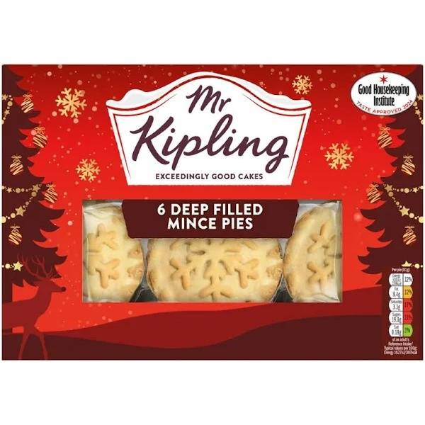 Mr Kipling Deep Filled Mince Pies