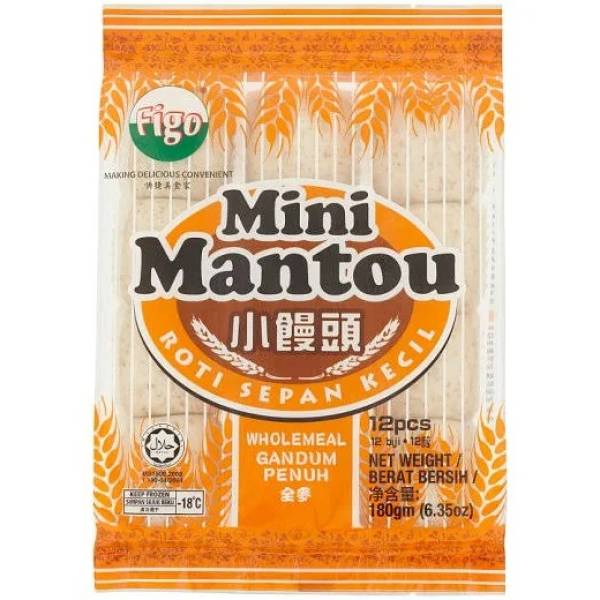 Figo Mini Mantou Wholemeal