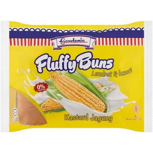 GARDENIA FLUFFY BUN CORN CUSTARD 280G