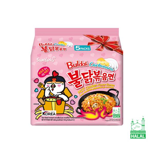 SAMYANG HOT CHICKEN CREAM CARBONARA RAMEN