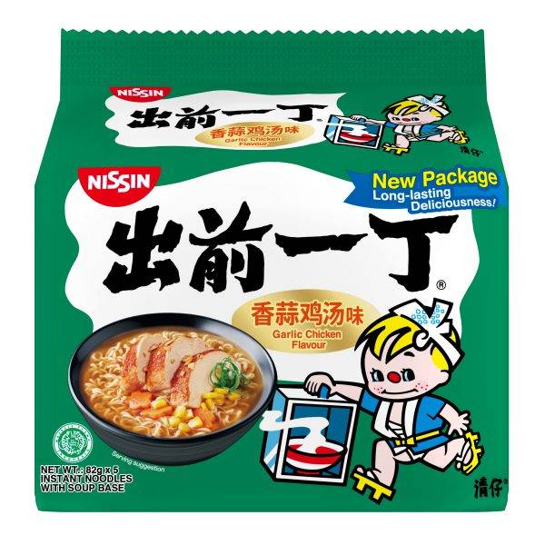 Nissin Garlic Chicken Bag