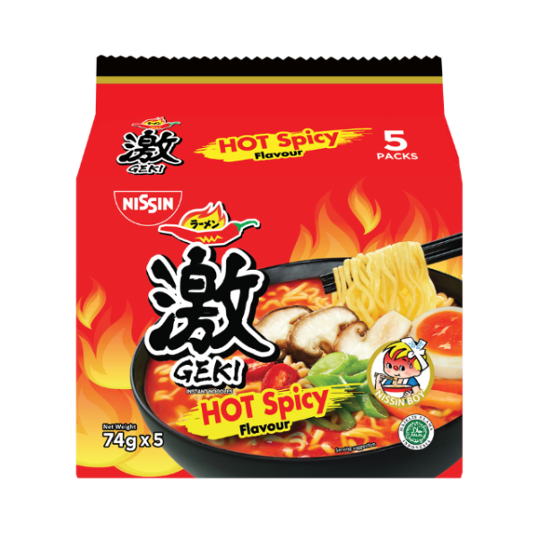Nissin Geki Hot Spicy Bag